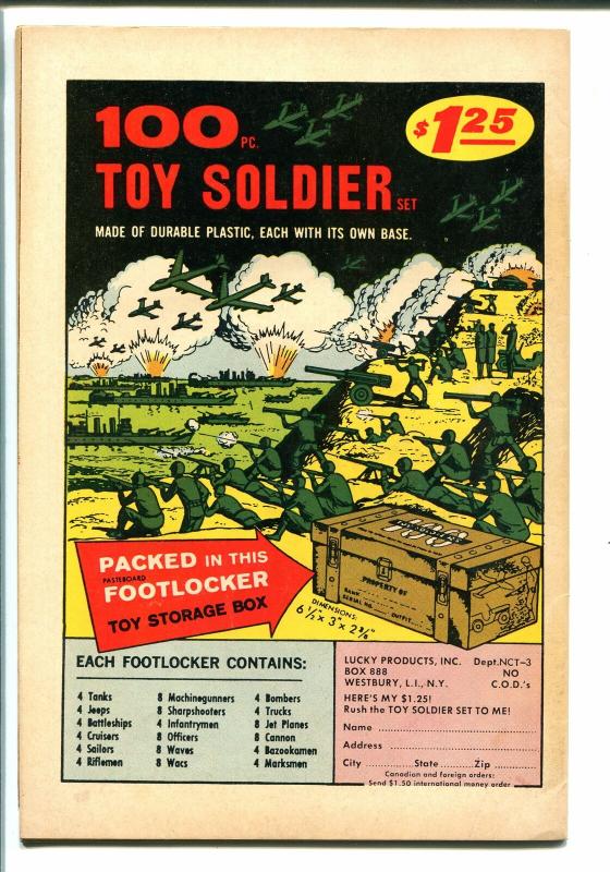 G.I. COMBAT #136 1969-DC-HAUNTED TANK-JOE KUBERT-vf+