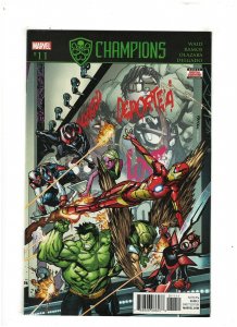 Champions #11 VF/NM 9.0 Marvel Comics 2017 Miles Morales, Viv Vison & Hulk