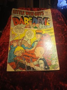 Daredevil Comics (Lev Gleason) #133 golden age 1956 LITTLE WISE GUYS CLASSIC