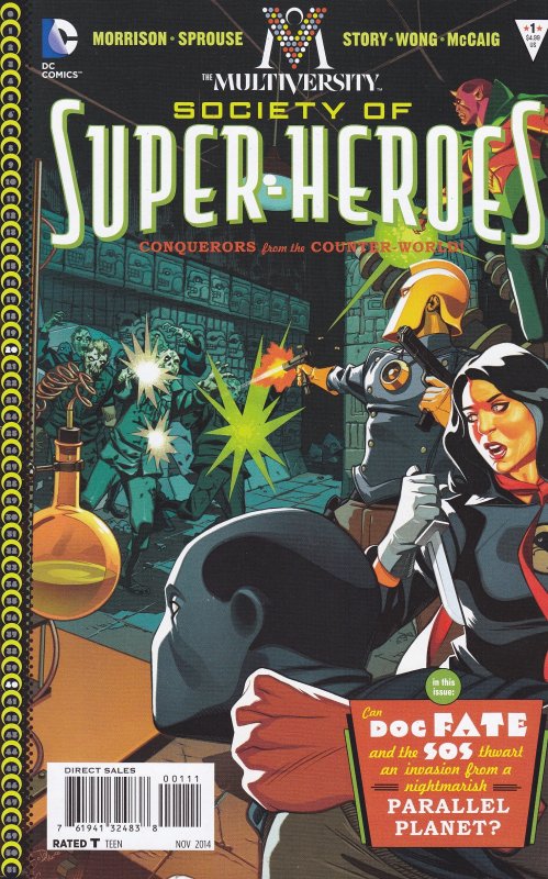 Multiversity: Society of Super-Heroes: Conquerors from the Counter World