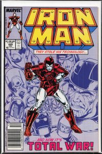 Iron Man #225 (1987) Iron Man