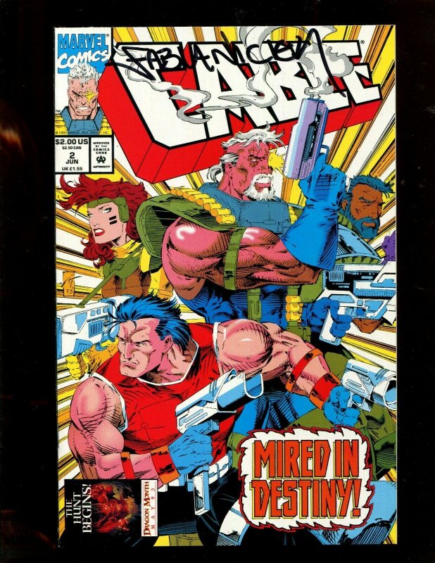 CABLE #2 (9.2) SIGNED BY FABIAN NICIEZA!