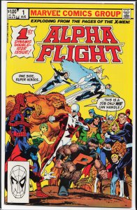 Alpha Flight #1 (1983) Alpha Flight [Key Issue]