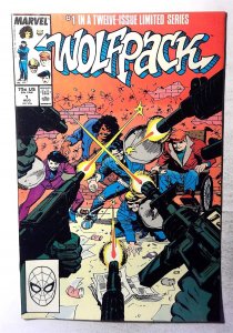 Wolfpack #1 (1988) Marvel Comics 1st Print Comic Book
