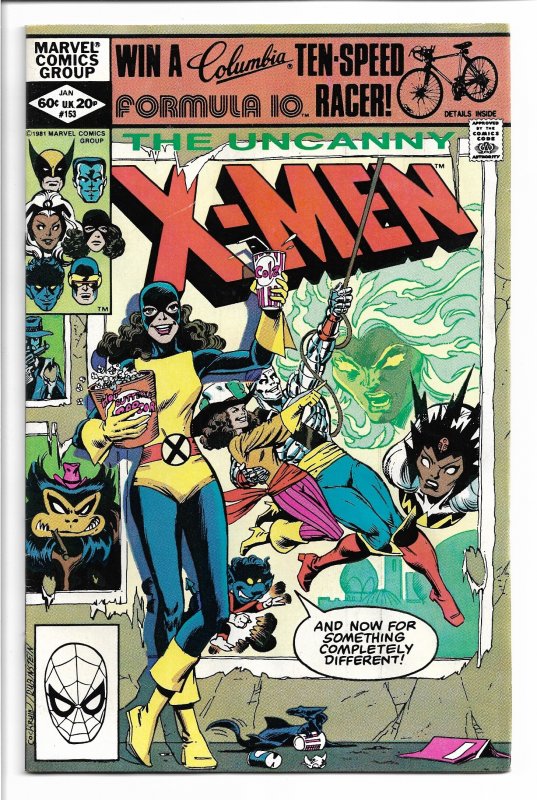 The Uncanny X-Men #153 (1982) FN+