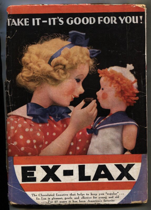 SHADOW-6/15/1934-MAXWELL GRANT-Mummy cover-Rare pulp magazine