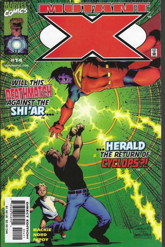 Mutant X #14 (1999)