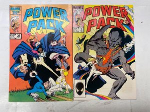 4 Power Pack MARVEL comic books #6 7 26 27 54 KM38
