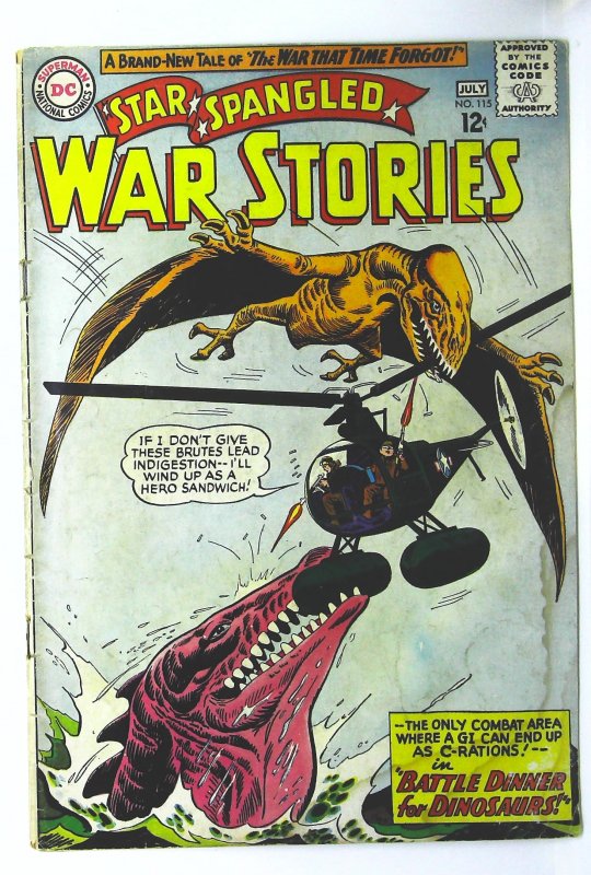 Star Spangled War Stories (1952 series) #115, Good+ (Actual scan)