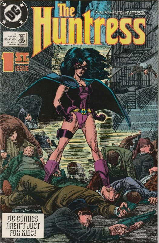 The Huntress # 1 Cover A NM DC 1989  [E6]