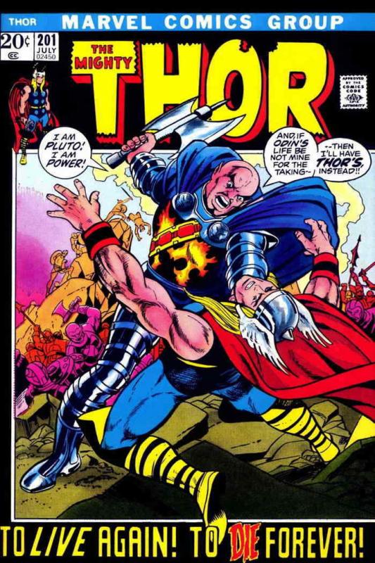 Thor #201 FN; Marvel | save on shipping - details inside