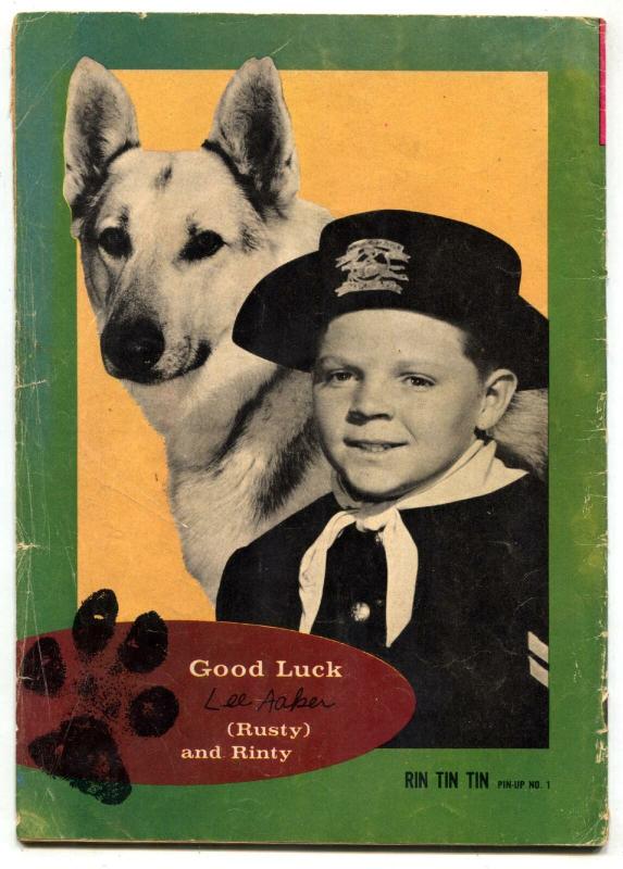 Rin Tin Tin and Rusty #1 1963- GOLD KEY- German Shepherd G