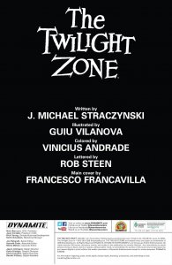 THE TWILIGHT ZONE #11 (2015) FRANCESCO FRANCAVILLA | DIRECT SALE