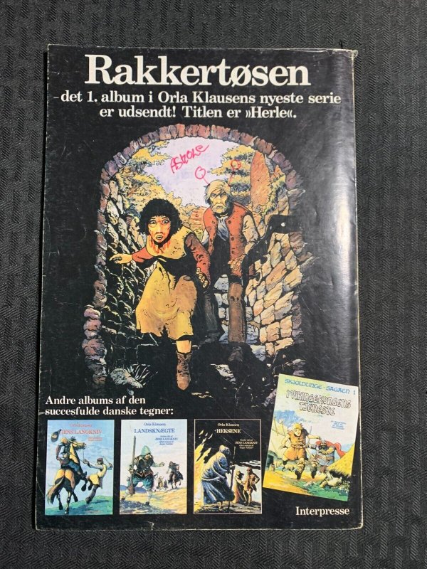 1985 BILLIGE GYS Finland Comic #4 VG- 3.5 Ernie Chan Cover