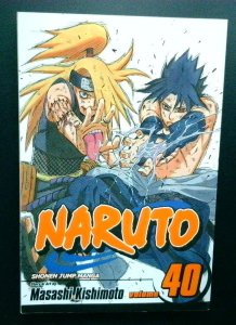 Naruto #40, Shonen Jump Manga, Viz Media