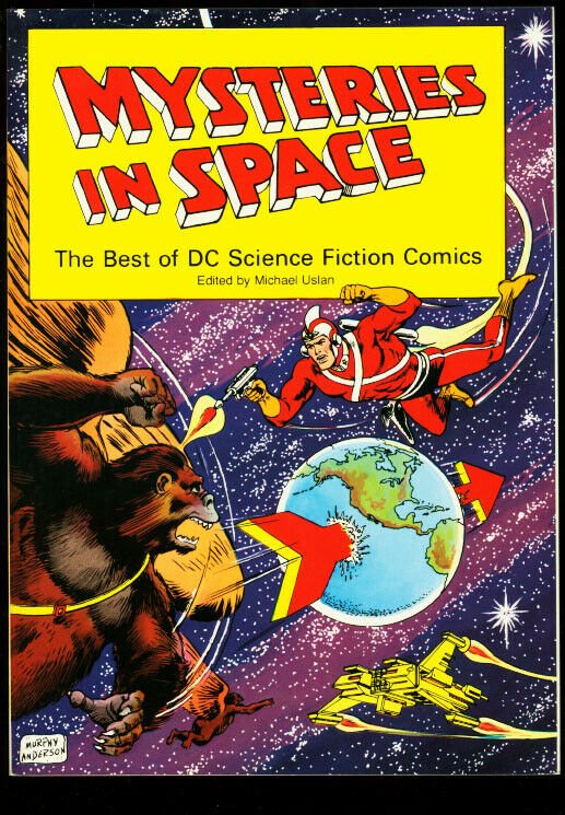 MYSTERIES IN SPACE-DC SCI FI COLLECTION-TRADE PB-1980 VF