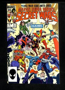 Marvel Super-Heroes Secret Wars #5 X-Men!  Spider-Man!