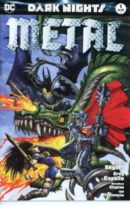 Dark Nights Metal 1  Simon Bisley Midtown Variant  9.0 (our highest grade)