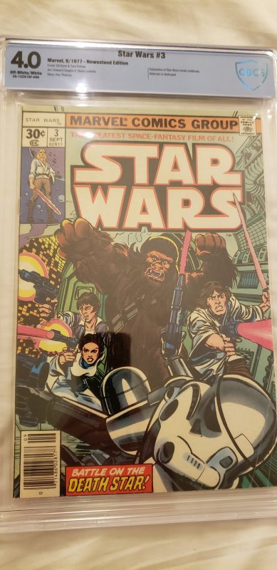 Star Wars #3 (1977) CBCS 4.O