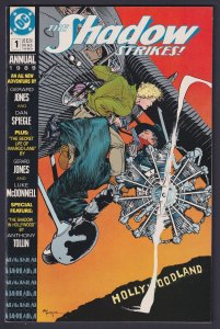 The Shadow Strikes Annual 1 (1990) NM- 9.2 Copper Age DC Comics