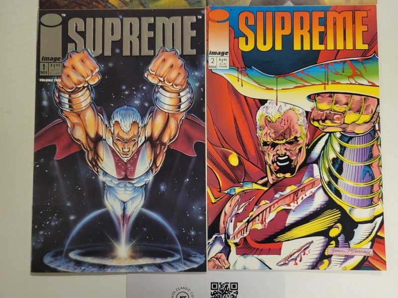 4 Image Dark Horse Comics #1 2 Supreme + #1 3 Terminator Endgame 22 TJ9