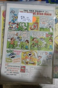 RICHIE RICH BILLIONS # 5 1975  HARVEY COMICS  WHITE PAGES  HIGH GRADE ROBOTS