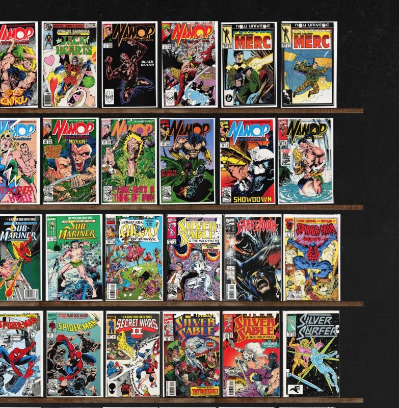 Huge Lot 140+ Comics with Namor, The Sub Mariner, Spider-Man & More!