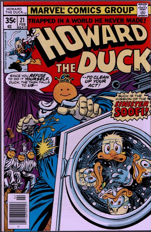 Howard the Duck #21 - 1st Series - 9.0 or Better 