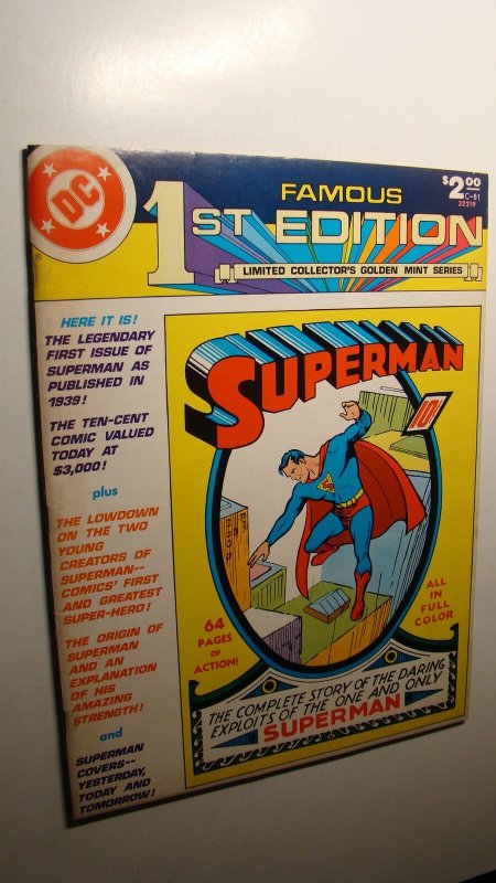 TREASURY - DC EDITION C-61 - SUPERMAN 1 FAMOUS 1ST EDITION 1978 