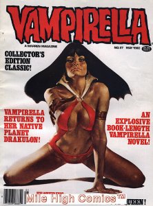 VAMPIRELLA  (MAGAZINE) (1969 Series) #87 Very Fine