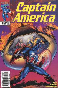 Captain America (3rd Series) #21 VF; Marvel | save on shipping - details inside