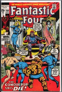 Fantastic Four #104 (1970) Fantastic Four