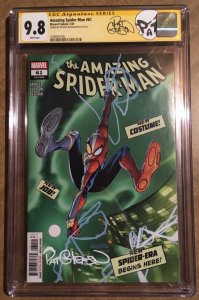 NEW COSTUME Amazing Spider-Man #61/862 CGC 9.8 NM+/M SIGNED Gleason Variant