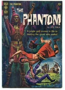 THE PHANTOM #10 1965-GOLD KEY COMICS-JUNGLE THRILLS VG