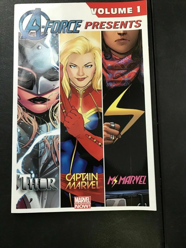 A-Force Presents TPB  Vol. 1 2015 MARVEL THOR CAPTAIN MARVEL MS MARVEL SHE HULK