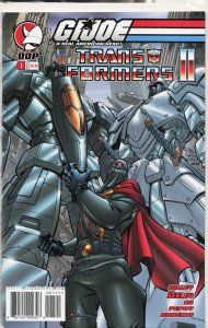 G.I. Joe vs. The Transformers, Vol. II #1 Bad Guys Cover (2004)