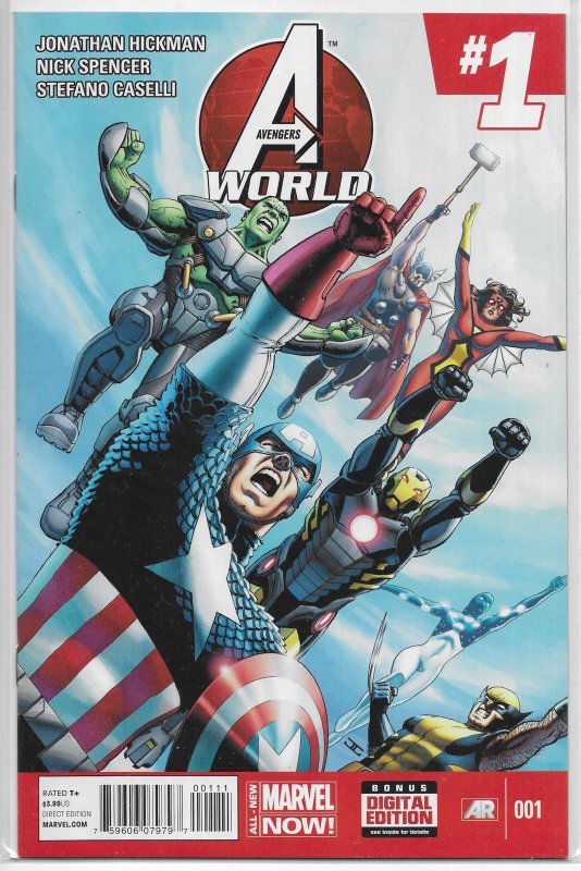 Avengers World   #  1 NM (All-New Marvel Now)