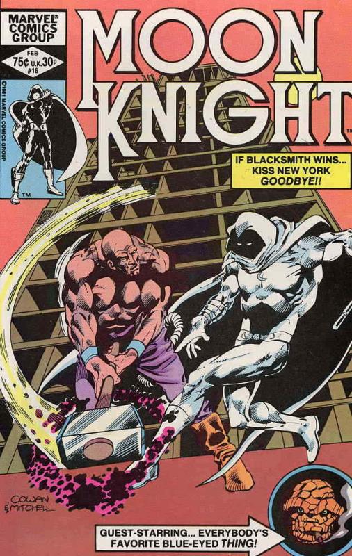 Moon Knight (1st Series) #16 VF/NM; Marvel | save on shipping - details inside