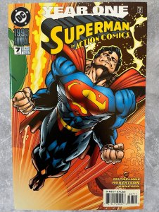 Superman Action Comics Annual Run #3-7 Lot + Superboy #1 TV Series 1990s DC