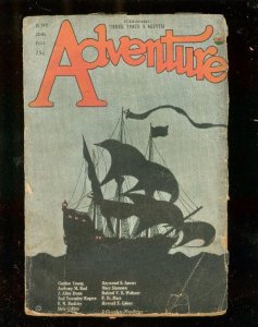 Adventure--June 1923--Pulp Magazine--Ridgway--FR