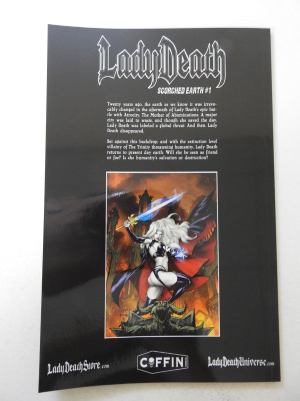 Lady Death: Scorched Earth #1 Secret Edition (2020) NM Condition! Signed W/ COA!