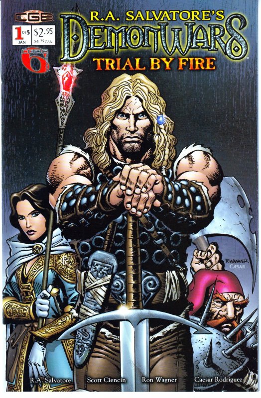 R.A. Salvatore's DemonWars: Trial by Fire #1 (2003)