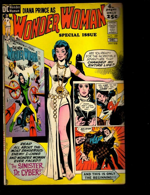 Wonder Woman # 197 VG/FN DC Comic Book Justice League Batman Superman Flash NE3