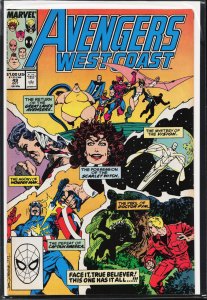 Avengers West Coast #49 (1989) West Coast Avengers / Avengers West Coast