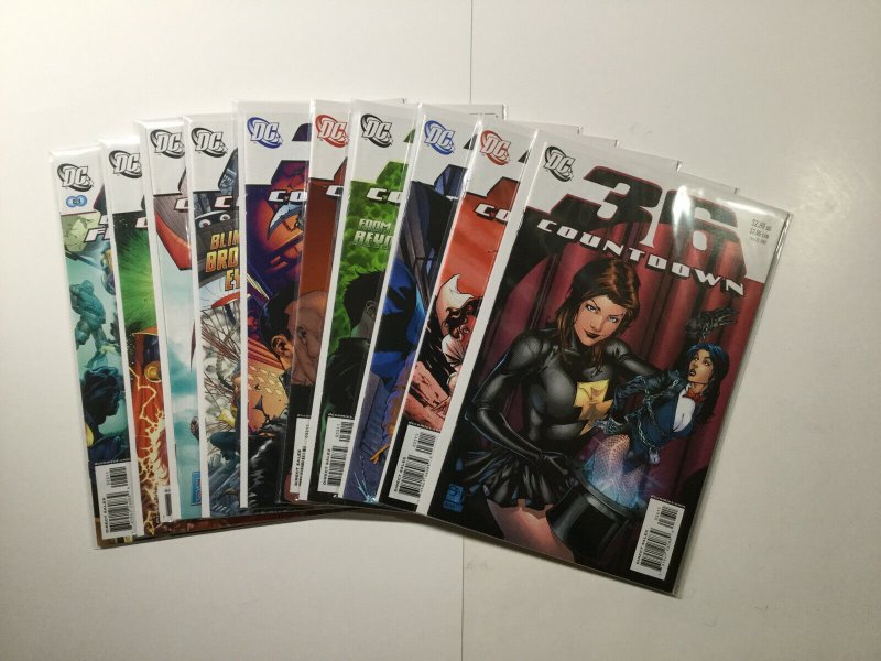 Countdown 49-46 43-41 39-31 29-24 22-16 14-1 Lot Run Very Fine 8.0 Dc Comics