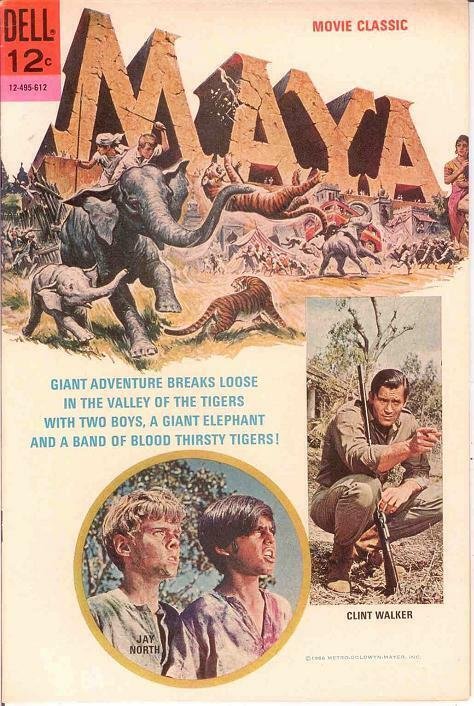 MAYA MOVIE CLASSICS F-VF   1966 COMICS BOOK