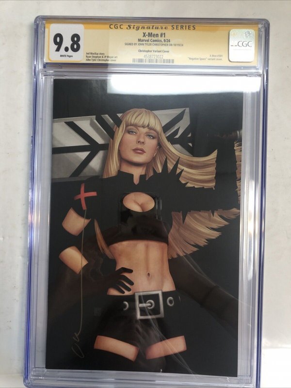 X-Men (2024) # 1 (CGC 9.8) Signed By John Tyler Christopher * Marvel Comics *War