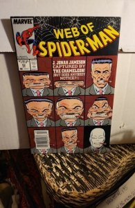 Web of Spider-Man #52 Direct Edition (1989)