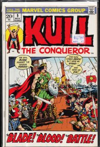 Kull, the Conqueror #5 (1972) Kull