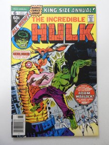 The Incredible Hulk Annual #6  (1977) VF Condition!